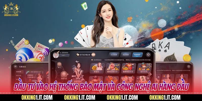 Đầu tư vào hệ thống bảo mật và công nghệ Ai hàng đầu